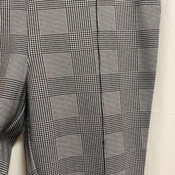 Old Navy Stevie Pant Dressy Gray Plaid Design NWOT Medium - Picture 4 of 11